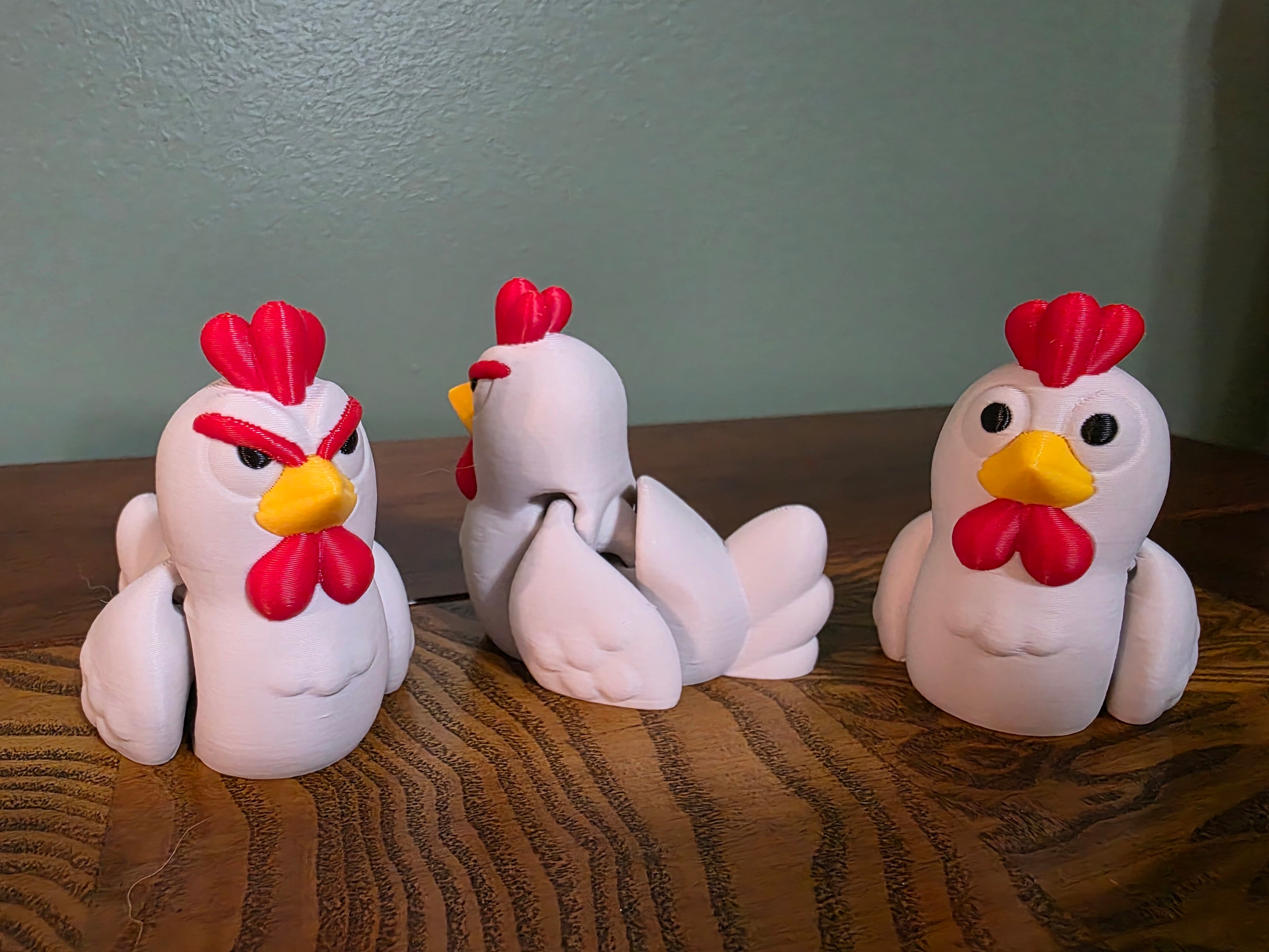Chicken Flexi Critter Fidget Toy