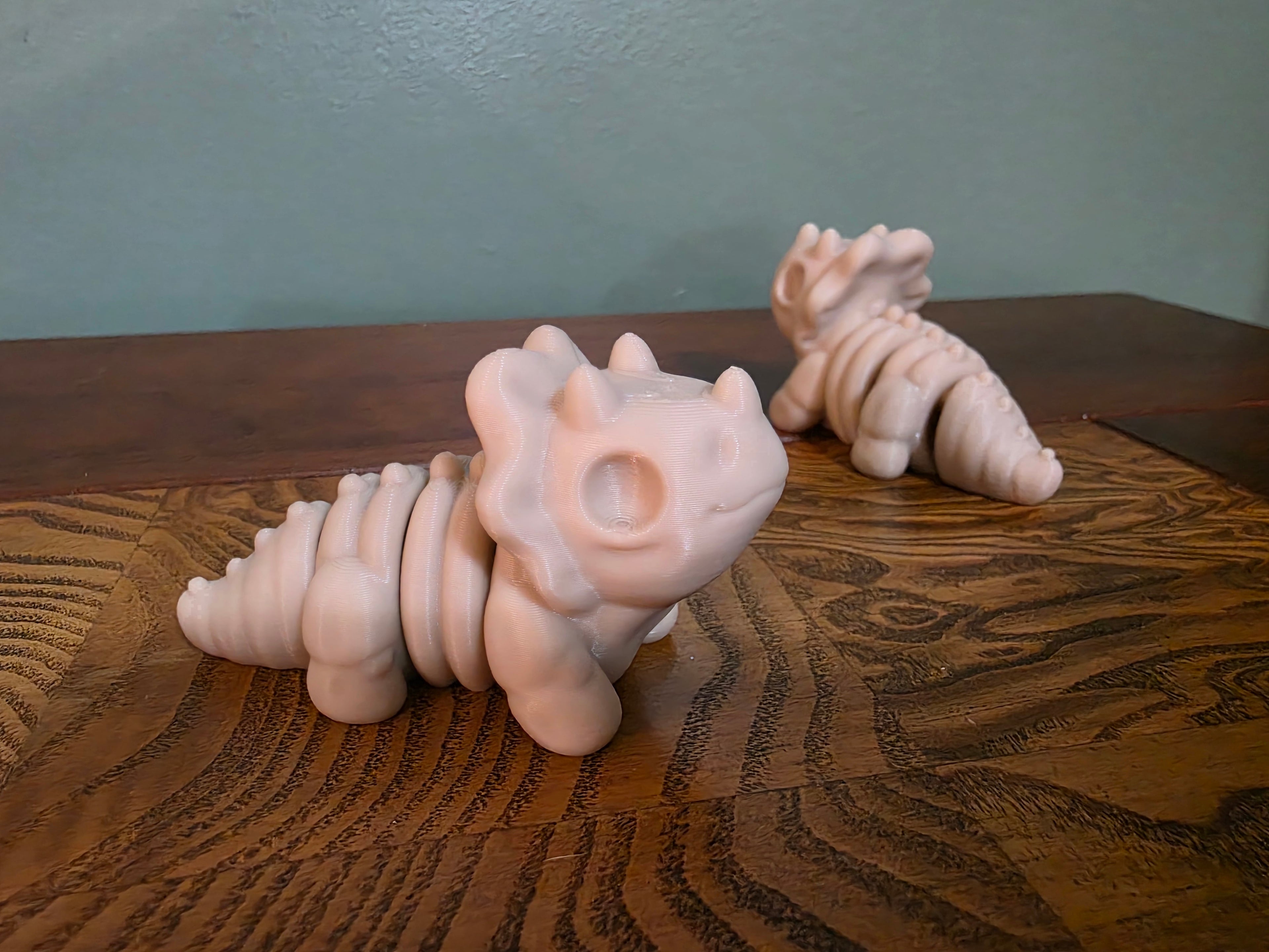 Triceratops Skeleton Flexi Critter Fidget Toy