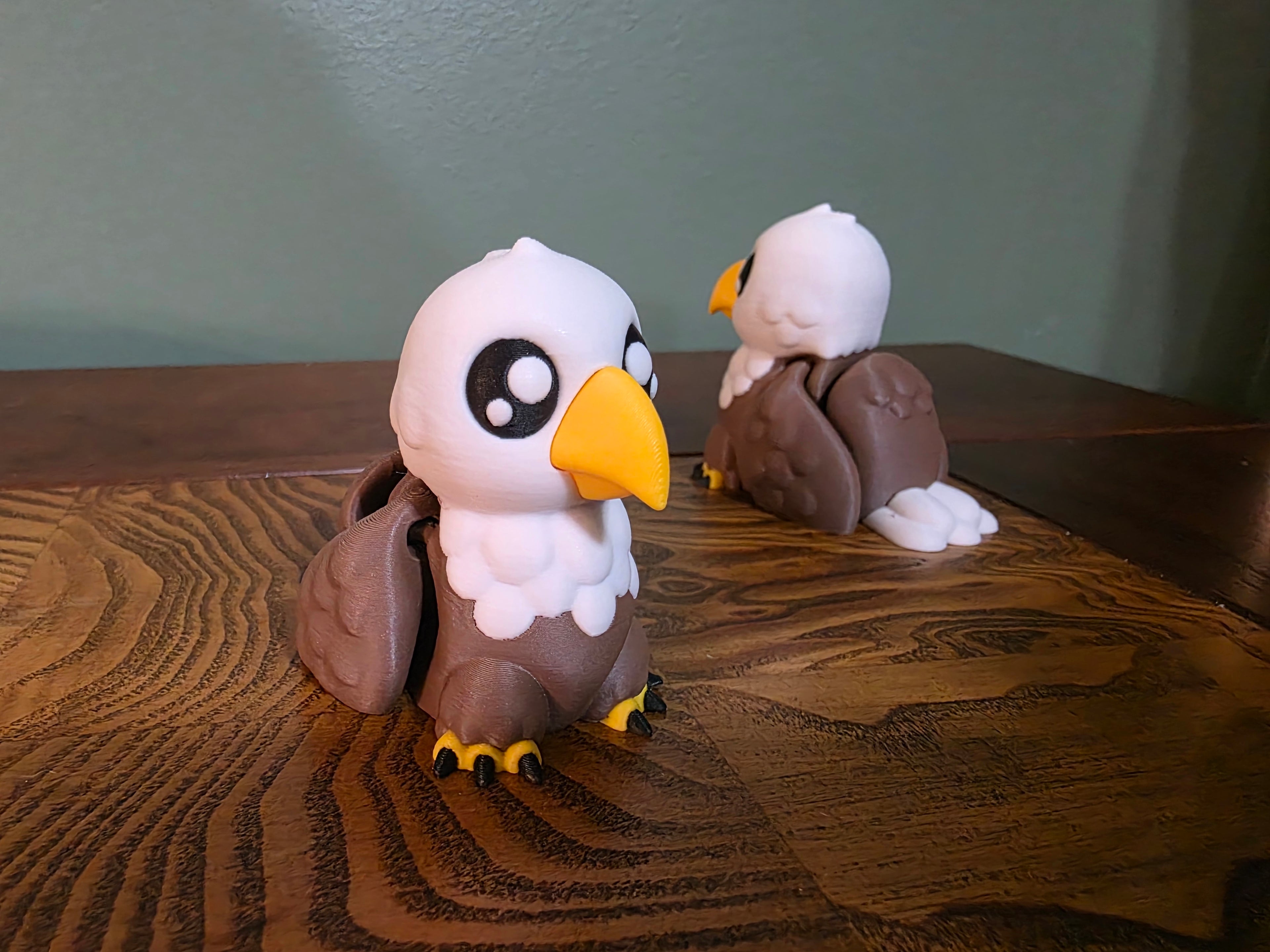 Bald Eagle Flexi Critter Fidget Toy
